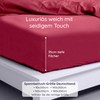 Bambaw Fitted Sheet 90 x 200 cm Bamboo, 35 cm