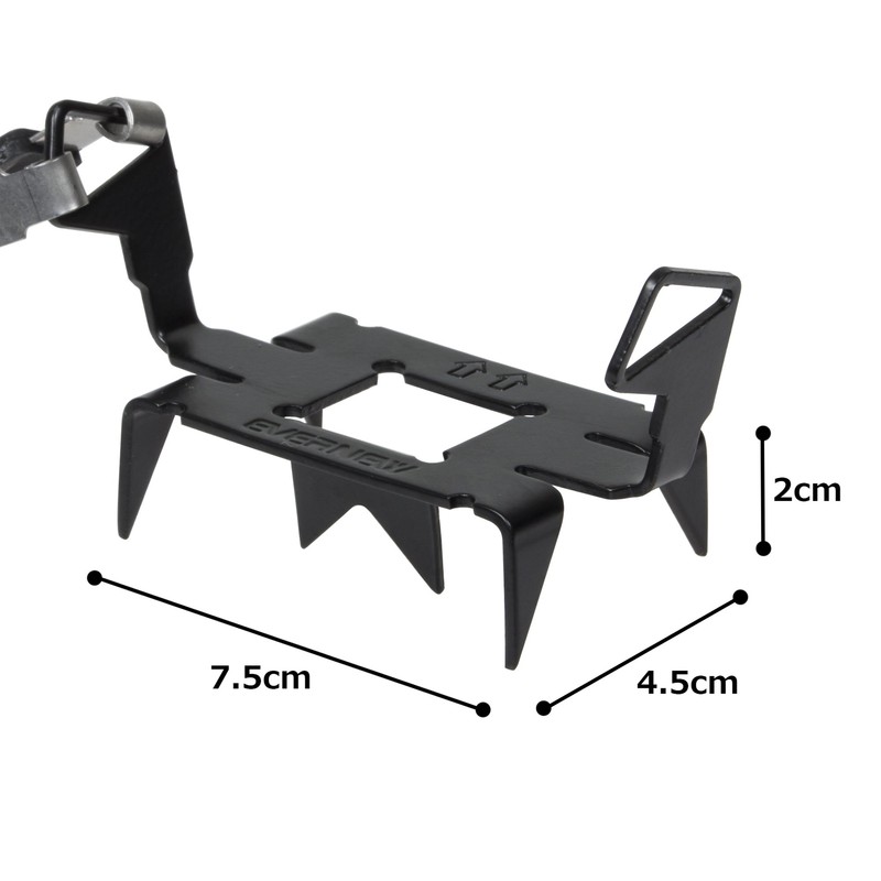 EVERNEW 4-spike crampons EBY012