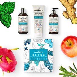 Curlsmith - Detox Kit - Vegan Microbiome Scalp System for Any Hair Type (2 x 12 fl oz, 1 x 8 fl oz)