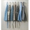 Dexam Rushbrookes Stargazing Hare 100% Cotton Apron, 100Percent, Blue, 90