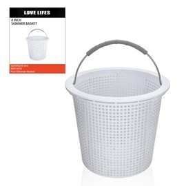 8 Inch Pool Skimmer Basket Compatible with Pentair 85014500 and S200/B200