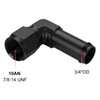 Podavelle 10AN Female to 3/4 Barb 90 Degree Hose Fitting