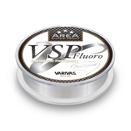 VARIVAS Super Trout Area VSP Fluoro Fishing Line, 328.1 ft (100 m), Natural, 2.5 lb (0.5 No.)