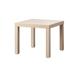 Ikea LACK Side table, 55x55 cm, [White stained oak effect]