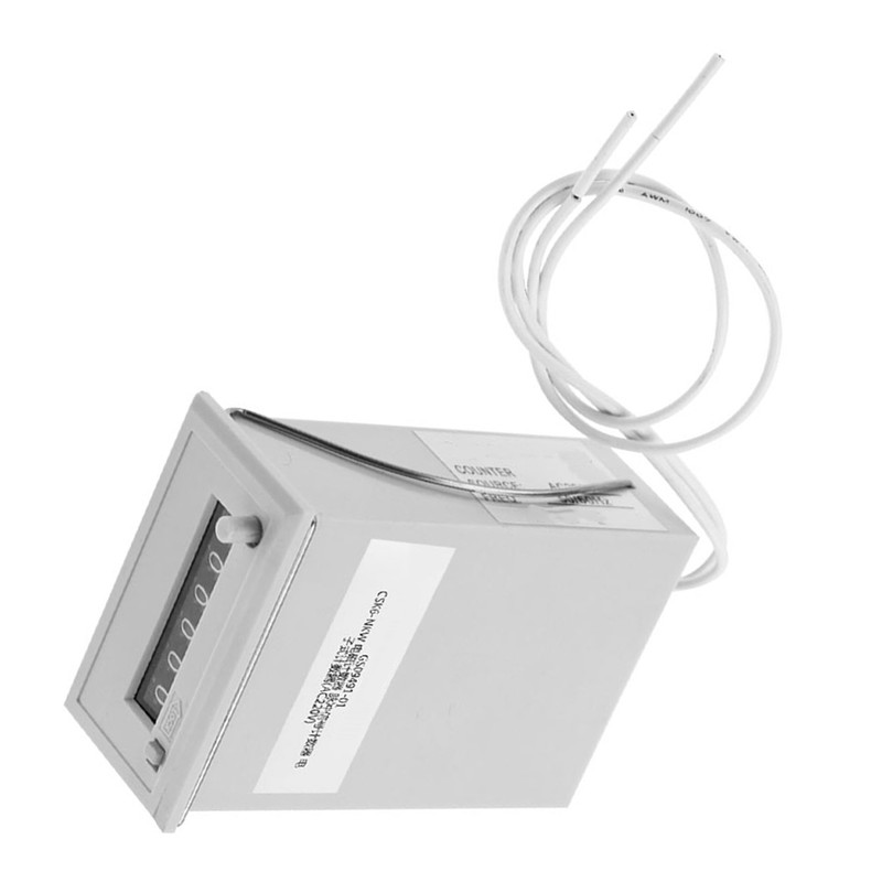 CSK6‑NKW 6 Digit Electromagnetic Pulse Counter (#01 AC )