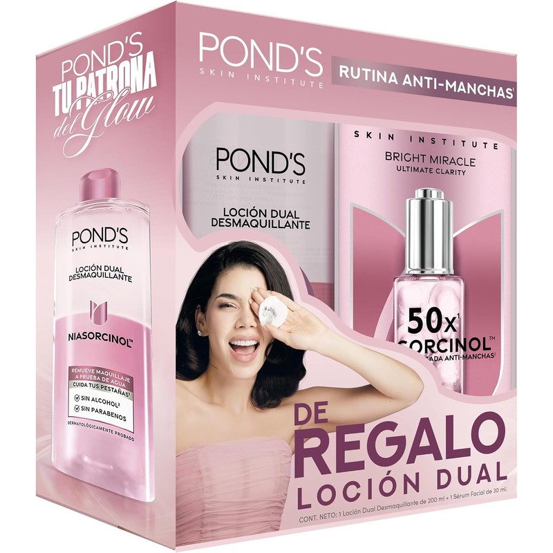 Pond's Pack con Sérum Facial 30ml y Loción Dual 200