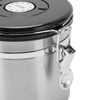 Coffee Bean Storage Stainless Steel Airtight Container Coffee with 30ml