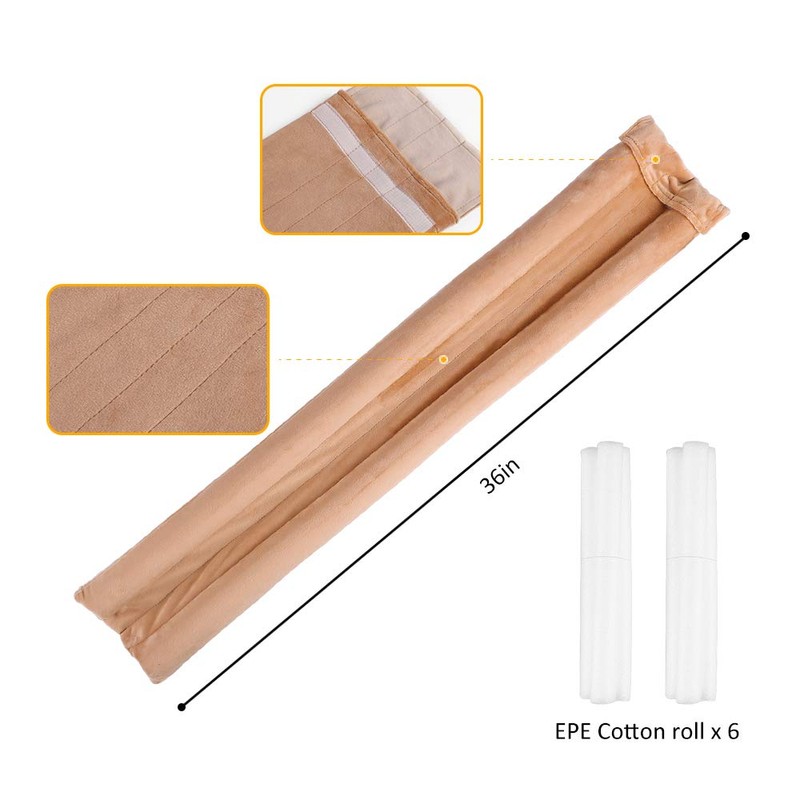 VISEMAN 36 Inch Under Door Stopper-Door Noise Blocker, Double Sided