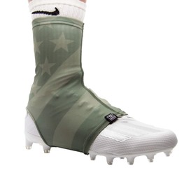 TD Spats - Fundas para tacos de fútbol - Envolturas premium para tacos | Para fútbol, fútbol, hockey de campo o césped, Dragon blanco, Medium