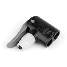 DIYCUT Pump Head Bicycle Pump, Replacement Bicycle Pump Adapter, Bicycle Pump Parts Accessories, Pump Head for Schrader Valve and Presta Valve