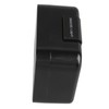 Small Clock Black Alarm Silent Minimalistic Design Snooze with Backlight