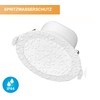 TEVEA - LED Recessed Spotlight Dimmable IP44 9W 806lm 230V