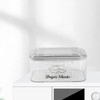 Gzsekken Dryer Sheet Holder with Lid,Laundry storage containers for Dryer