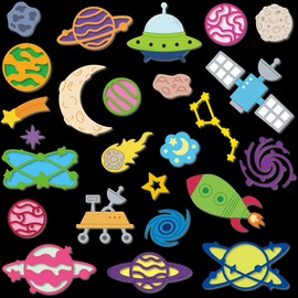 DELORIGIN Verschiedene Planeten Stanzformen Rahmen Aus Kohlenstoffstahl Stanzschablonen Scrapbooking Prägevorlage Für Alben DIY Papierbastelkartenherstellung