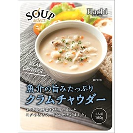 Bee Foods Soup Select Clam Chowder, 5.6 oz (160 g) x 5 Packs
