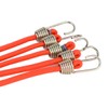 5pcs Elastic Strap Rope with Rescue Trailer Hooks Roof Rack