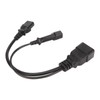 IEC320 C13 and to IEC320 C20 Power Cord IEC320 C13