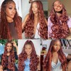 Viovian Ginger French Curl Braiding Hair 14 Inch 6 Packs