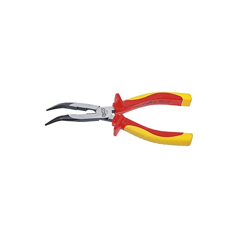 BGS 7153 | VDE Long Nose Pliers | Angular |