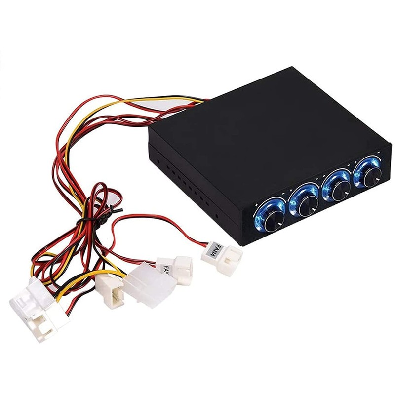 Fan Speed Controller DC 12 V 4 Adjustable Channel for