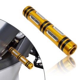 Proyoureye Billet Aluminum Gear Shift Lever Pedal for The Can-Am Ryker 600 900 / Rally Edition (2019-2025), Sport（2022-2025） Forward/Reverse Grip Shift Cover (Gold)