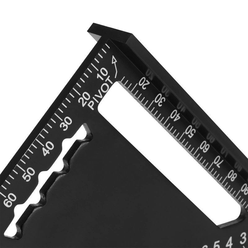 MUKCHAP 7 Inch and 12 Inch Triangle Ruler, High Precision