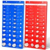 Clonivent Nut and Bolt Thread Checker Standard and Metric, 44
