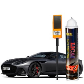 Touch Up Paint For Cars, Automotive Car Paint Pen Scratch Repair Two-In-One Touch Up Paint, Premium Car Scratch Remover for Deep Scratches 0.4 fl oz (Gray)
