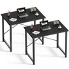 DUMOS 32 in Small Computer Desk for Home Office, Modern