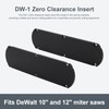 Thaekuns DW-1 Zero Clearance Insert for Dewalt 12" &10" Fixed