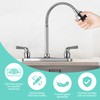 RV Kitchen Faucet Non-Metallic, Flexible Spout for Campers, Motorhomes, Travel