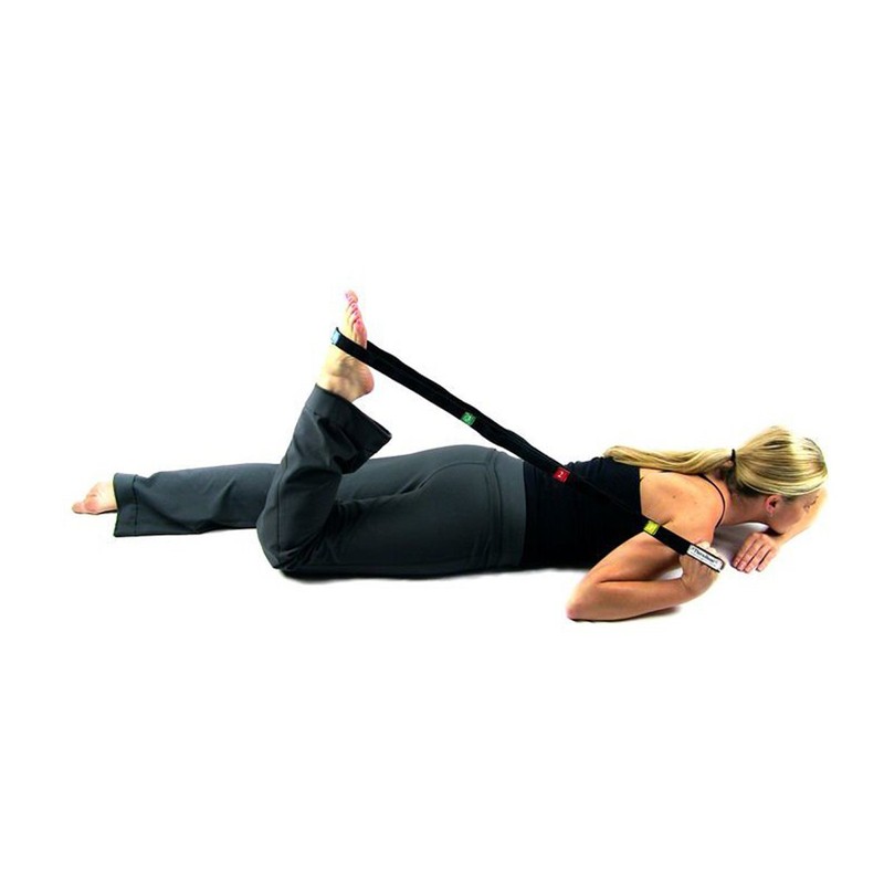 TheraBand Widerstandstrainer Stretching Band Schwarz, OneSize