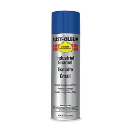 Rust-Oleum - High Performance V2100 System Enamel Aerosols 838 Safety Blue Finish: 647-V2124838-838 safety blue finish [Set of 6]