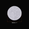 HARFINGTON 100pcs Round Felt Circles, 25mm 1" Pre Cut Felt