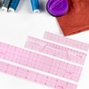 KEARING Clear Sewing Graph Fashion Design Ruler, Sandwich Line, 2