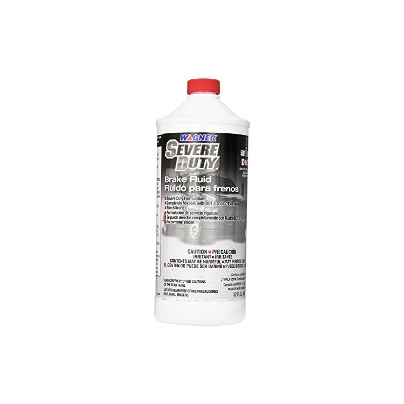 Wagner FC133301 Dot 5.1 SEVEREDUTY Brake Fluid, 32 oz; 946