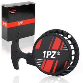 1PZ KQI-9XT 49CC Pull Starter Mini Alloy Recoil Spring Replacement for 47CC 49CC Mini Pocket Dirt Bike Atv Quad Black