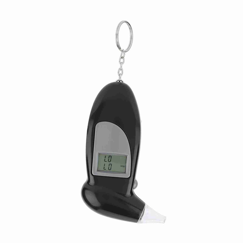 Digital LCD Screen Alcohol Breath Tester Portable Keychain Breath Analyzer
