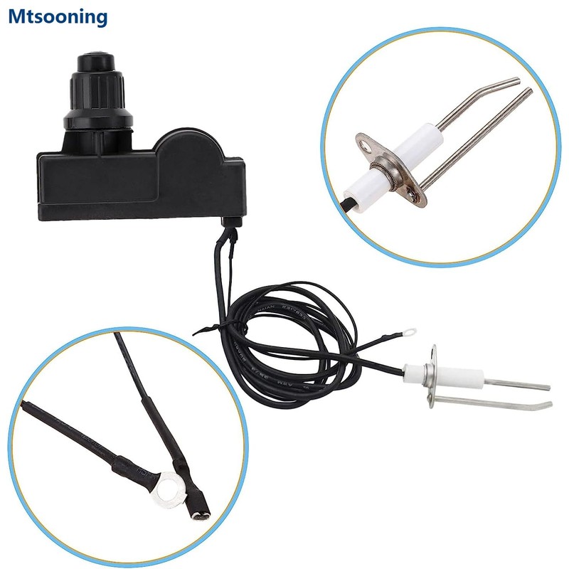 Mtsooning Low Pressure LPG Propane Gas Fireplace Fire Pit Flame