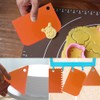 DaKuan - Juego de herramientas de raspador para tartas (12