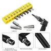 14-Piece Angle Screwdriver Attachment Set, 105° Angle Attachment for Cordless