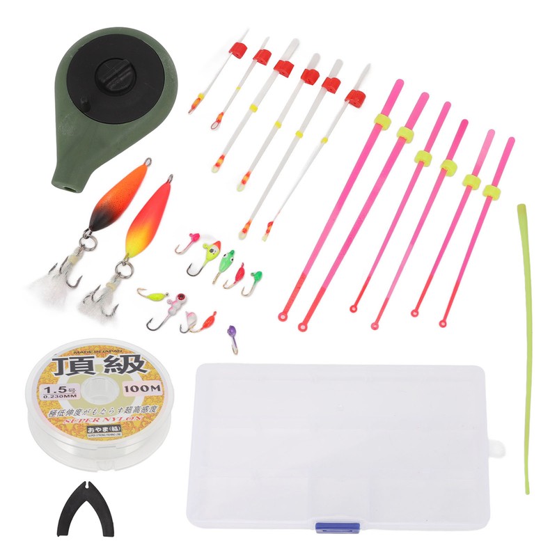 Mini Ice Fishing Rod Reel Combo Portable Ice Fishing Pole