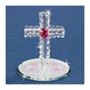 May God Bless You Glass Cross - Perfect Religious Gift