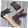 CAXUSD Leather Hatchet Cover for Camping Axes Outdoor Protective Sleeve