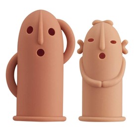 LION HA-200 Lion Office Machine, Haniwa-Shaped Finger Sack, Pack of 2