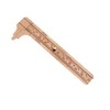 Baluue 3pcs 0-100mm Dual Scale Vernier Caliper Non-magnetic Mini Brass