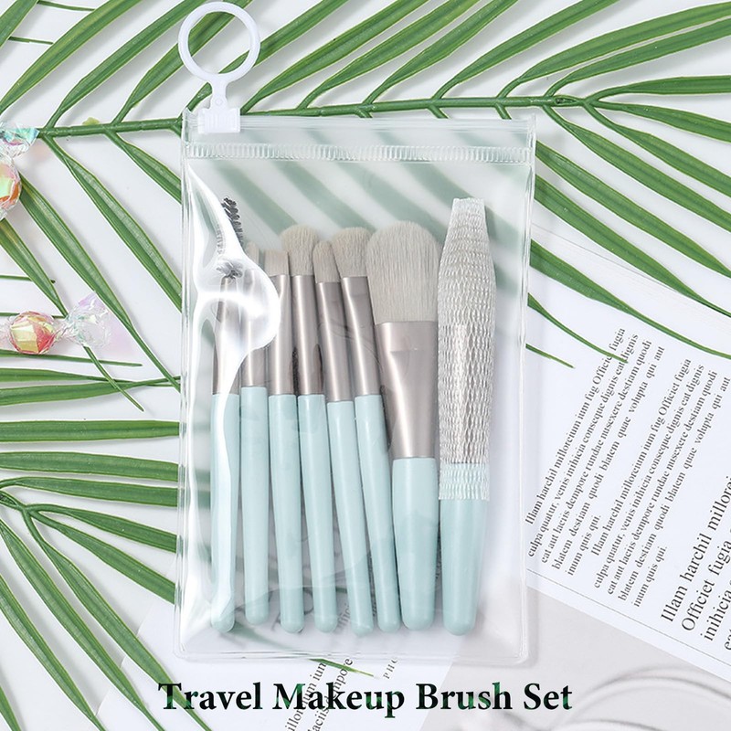 Mini Makeup Brushes Eyeshadow Make Up Brushes, 8 pcs Makeup