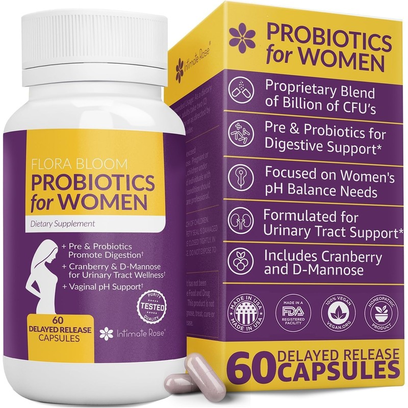 Probiotics for Women - Ultimate Flora Bloom Probiotic Supplement for