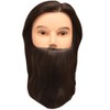 BARBER BERSALON BEAUTY CELEBRITY DYLAN MANIKIN MANNEQUIN BROWN HUMAN BEARD HAIR