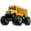 KinsFun 5" Monster School Bus Die Cast Metal Model, Pullback